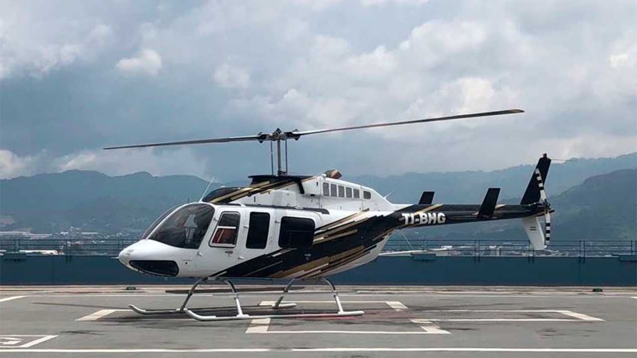 Luxury and exclusive Helicopter in Costa Rica