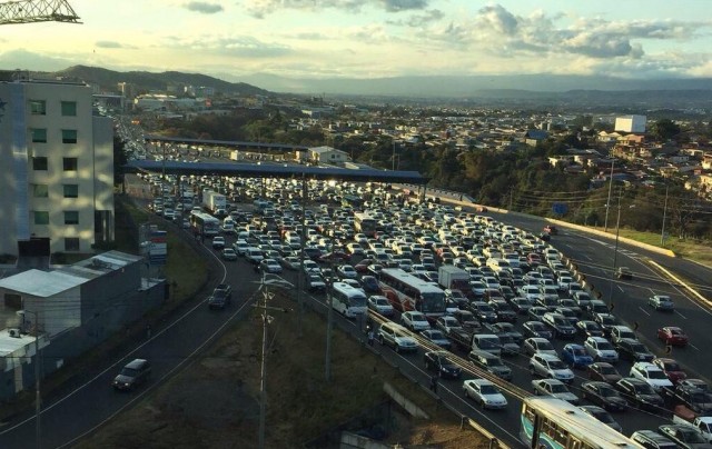 Traffic Jams in Costa Rica